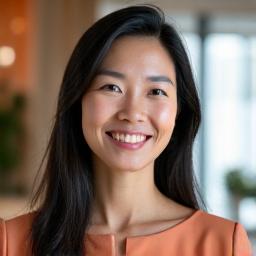 マーケティング担当役員 佐藤 奈緒美のポートレート